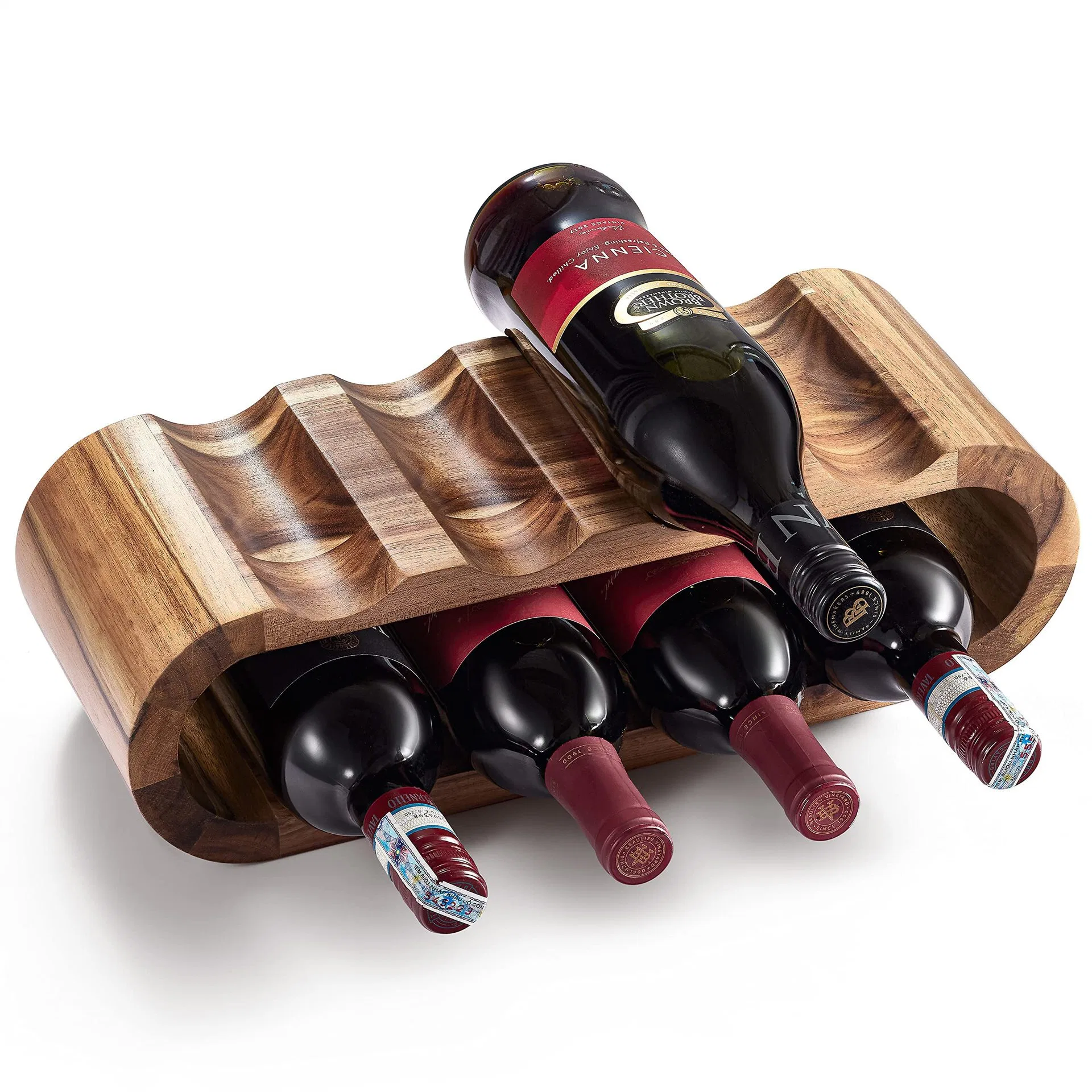 Custom Water Beer Neoprene Iron Metal Wine Bottle Holder