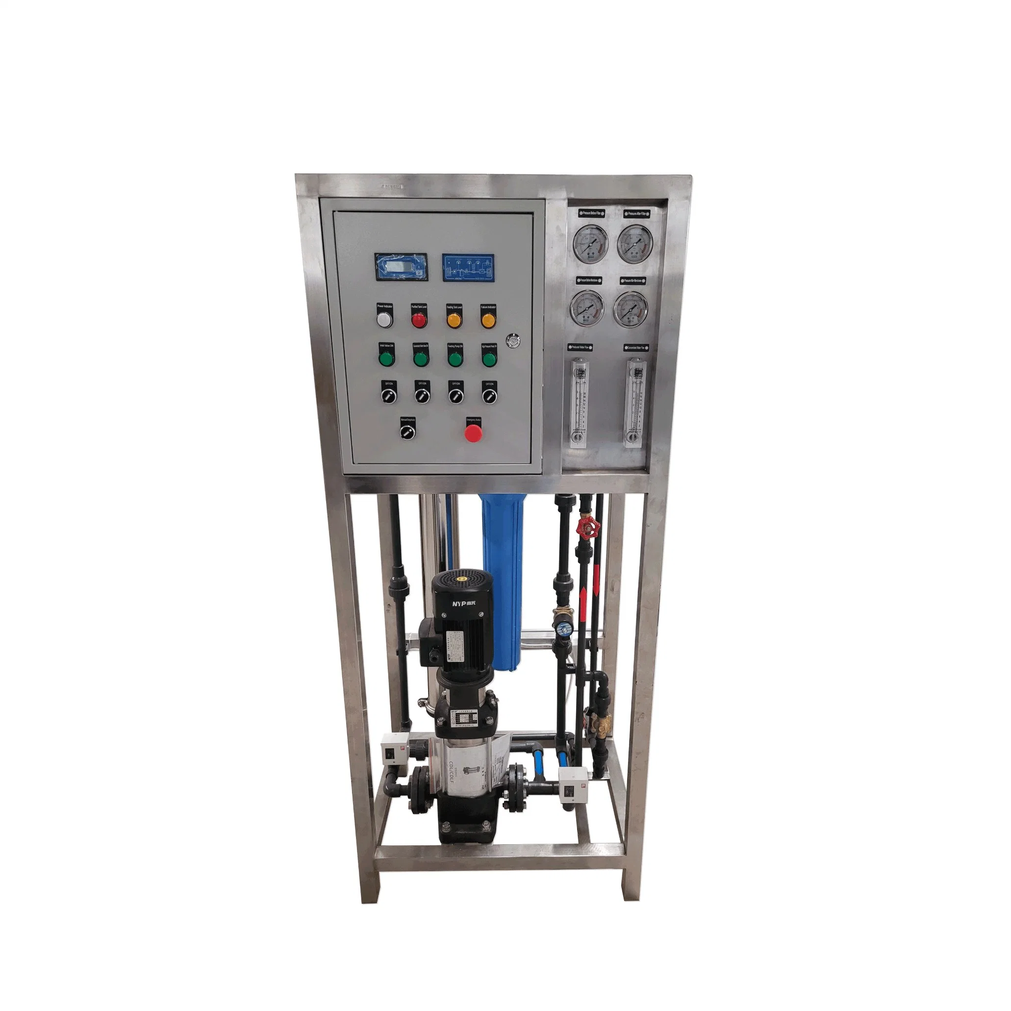 250 وحدة في الساعة من RO Pure Water System Reverse Osmosis Water Treatment Plant