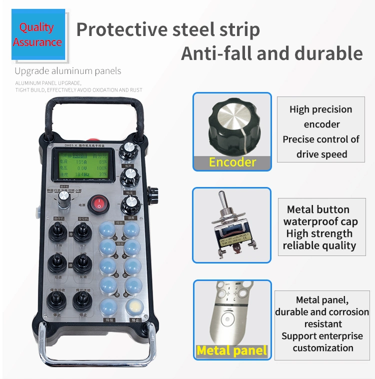 Mando a distancia de radio de grúa de techo - compacto y portátil