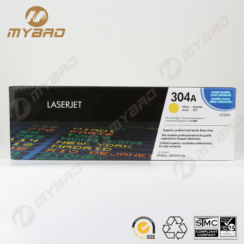 304A Toner Cartridge C530A-C533A for HP Color Laserjet