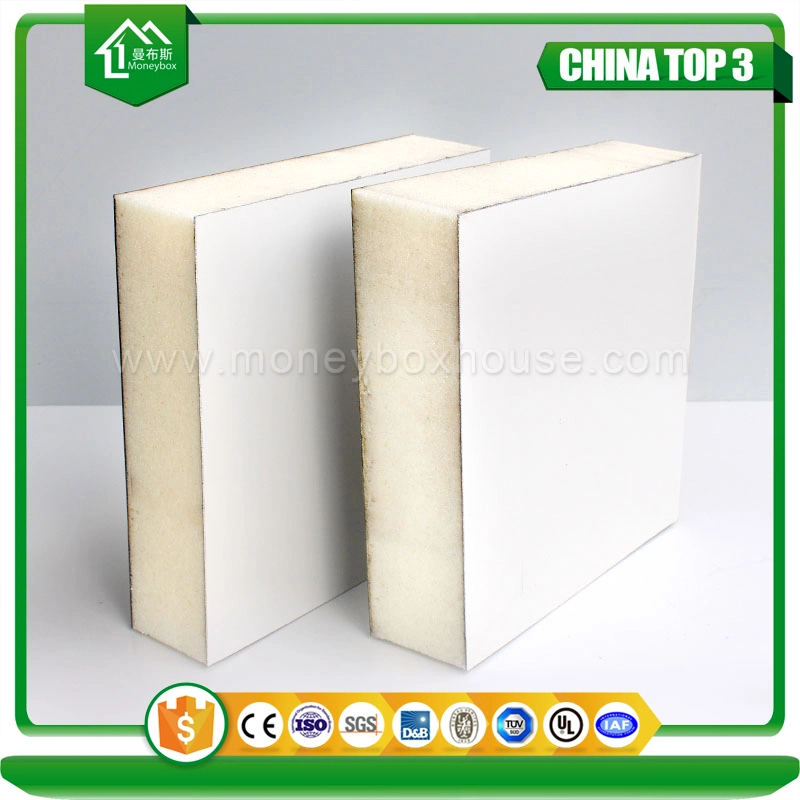 25mm 50mm Flat Aluminum Metal Pi PUR Puf Insulated Sandwich Panels Price