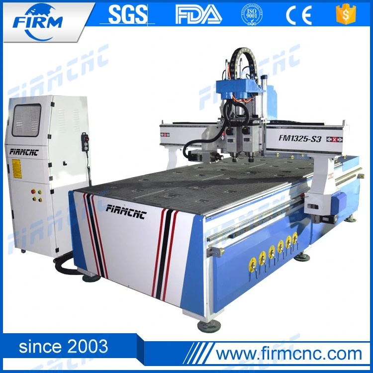 China hizo 1325 1530 CNC Router 3D de la talla en madera MDF MÁQUINA CNC corte