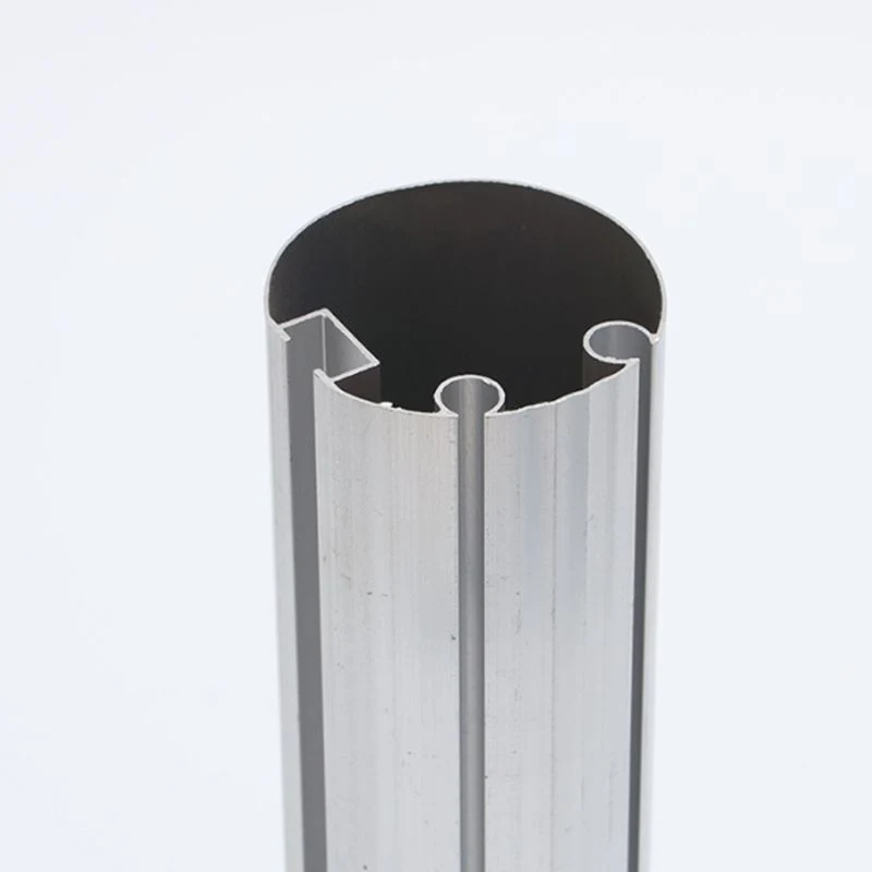 Pole Tube Shape Customized Design Aluminium Extrusion Alloy