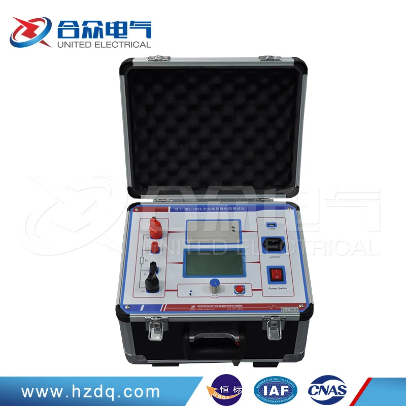 Hly Loop Resistance Meter Circuit Breaker Contact Resistance Test