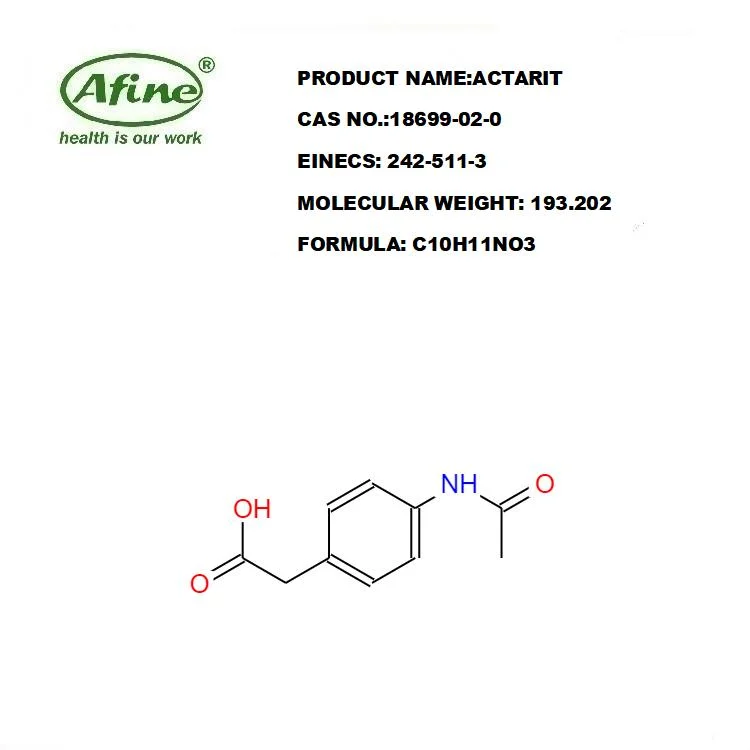 CAS 18699-02-0 Actarit / 4- (acetylamino) -Benzeneacetic Acid / Rarechem Al Bo 1520 / 4-N-Acetylaminophenylaceticacid / Ms932