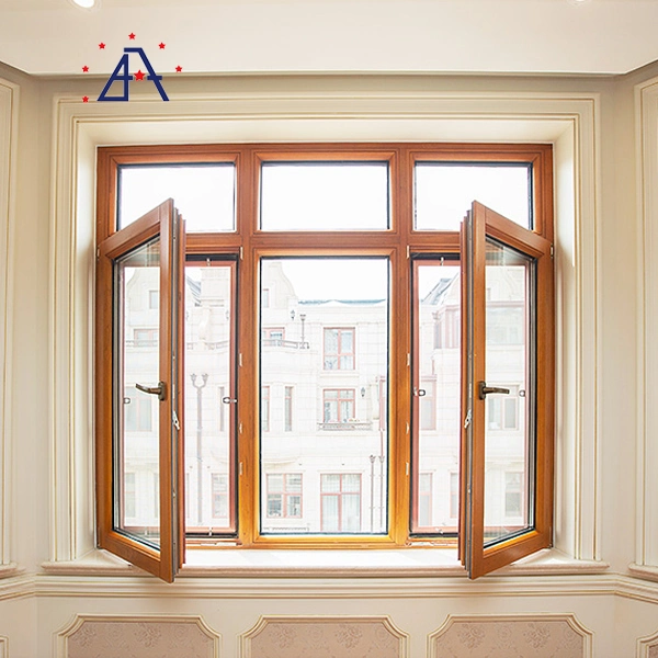 Classcial Simple Casement Window with Good Quality for Home Security