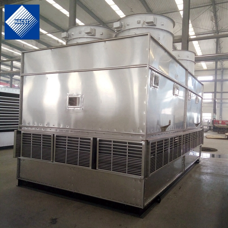 China mejor venta R717 Industrial R507 R22 R404 Condensador evaporativo contraflujo de freón 595kw de refrigeración de amoniaco