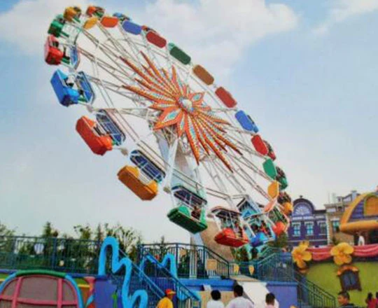 Atracción Amusement Ride 80 metros Giant Ferris Wheel para exterior Parque de atracciones