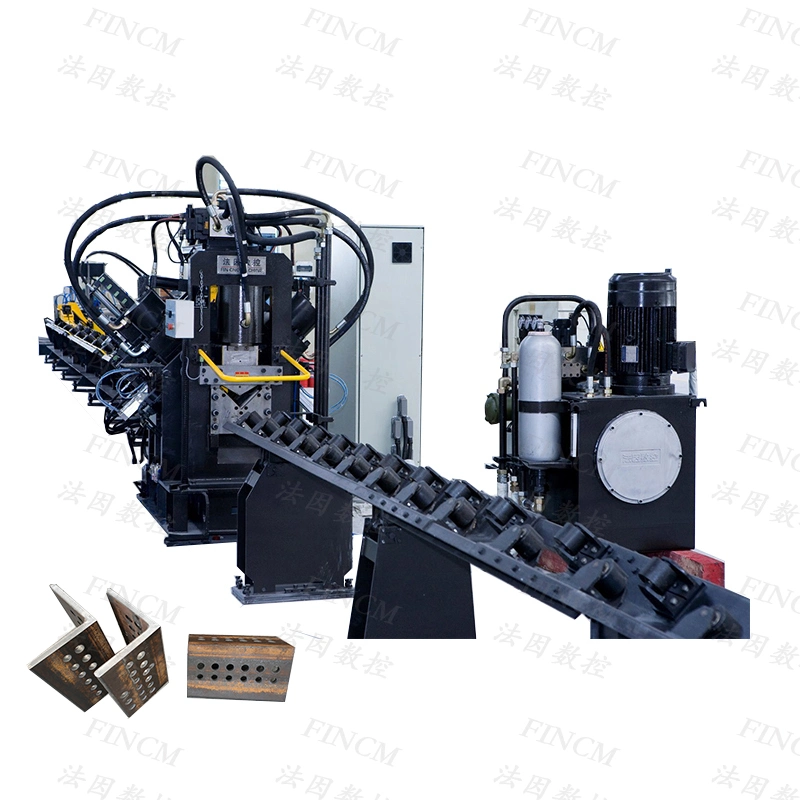 APM1412 Transmissionslinie Gittertürme Fertigung FINCM Stanz-/Stanz-/Scheren-/Schneidenmarkierung CNC Winkellinienmaschine