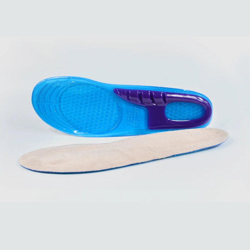 Inserts de gel puissant Lizeng étape pleine longueur pieds plats semelles orthopédiques Gel pour les hommes