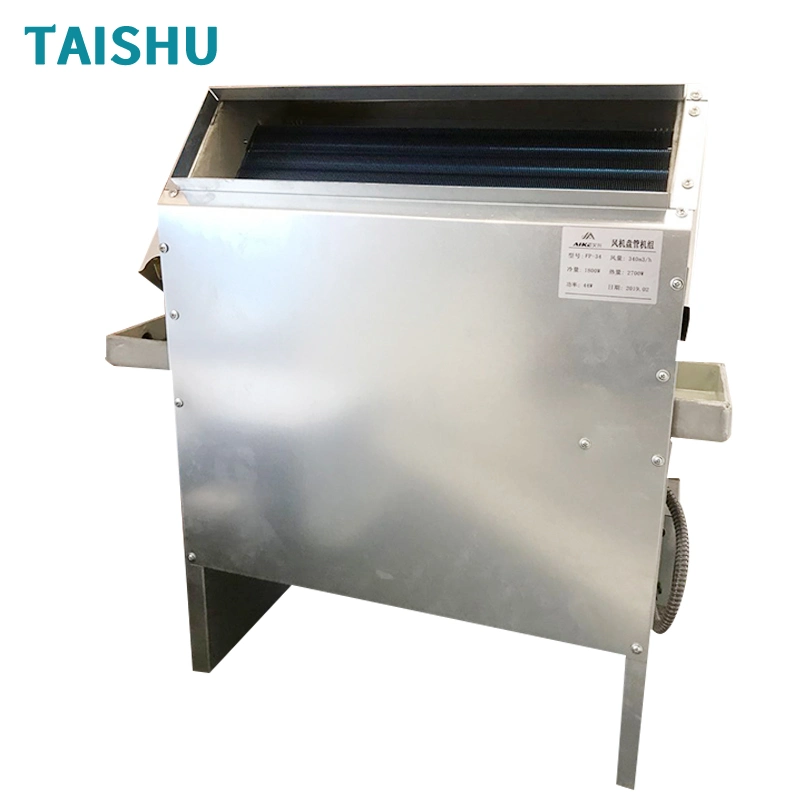 Light Commercial Air Cooled Heating Concealed Vertical Fcu Fan Coil Unit