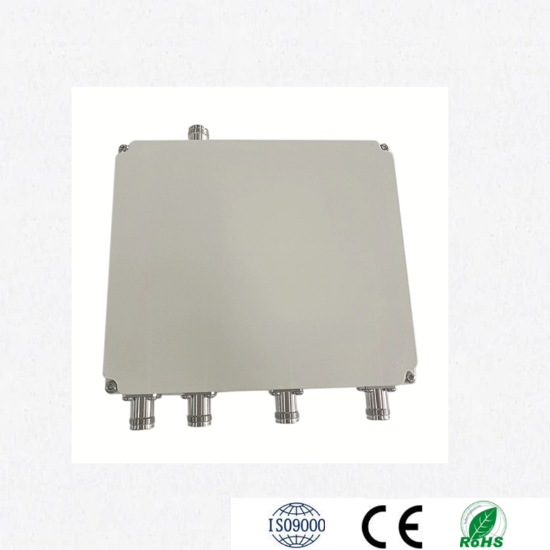 790-2700MHz RF Low Pim Quadplexer Indoor Multiplexer Quad-Band Combiner 4.3-10 Female