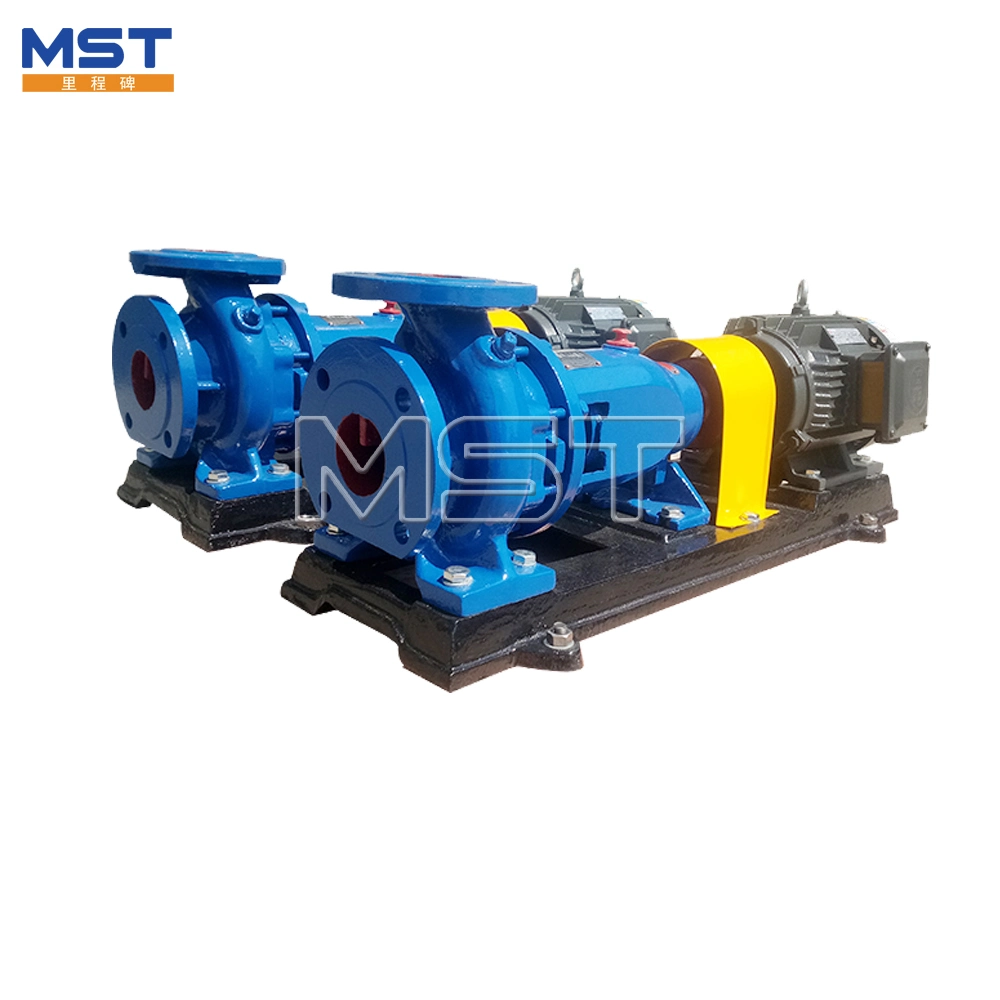 Centrifugal Single Stage Water Pump End Suction Pump Driven by Electric Engine