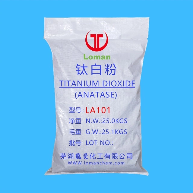 Loman Anatase marca el dióxido de titanio TiO2 con alta pureza desde China