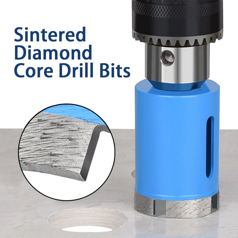 6mm-100mm Sierra de agujero de diamante núcleo de diamante broca de mármol Juego de brocas de diamante
