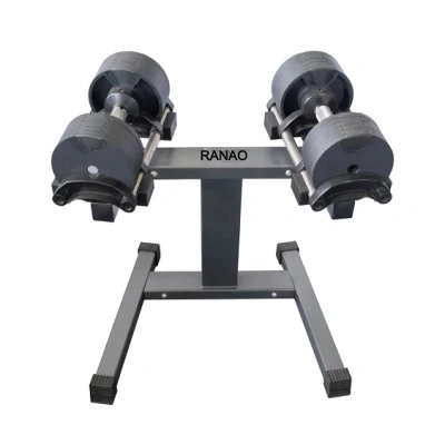 Salle de gym du matériel de fitness haltères réglable automatique 20kg, 24 kg, 32 kg, 36kg augmenter de 4 kg Smart Set haltère