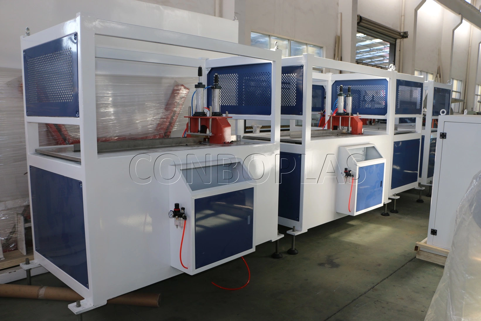 Plastic Extruder Machine PVC Stone Decrotive Corner Profile Production Extrusion Line