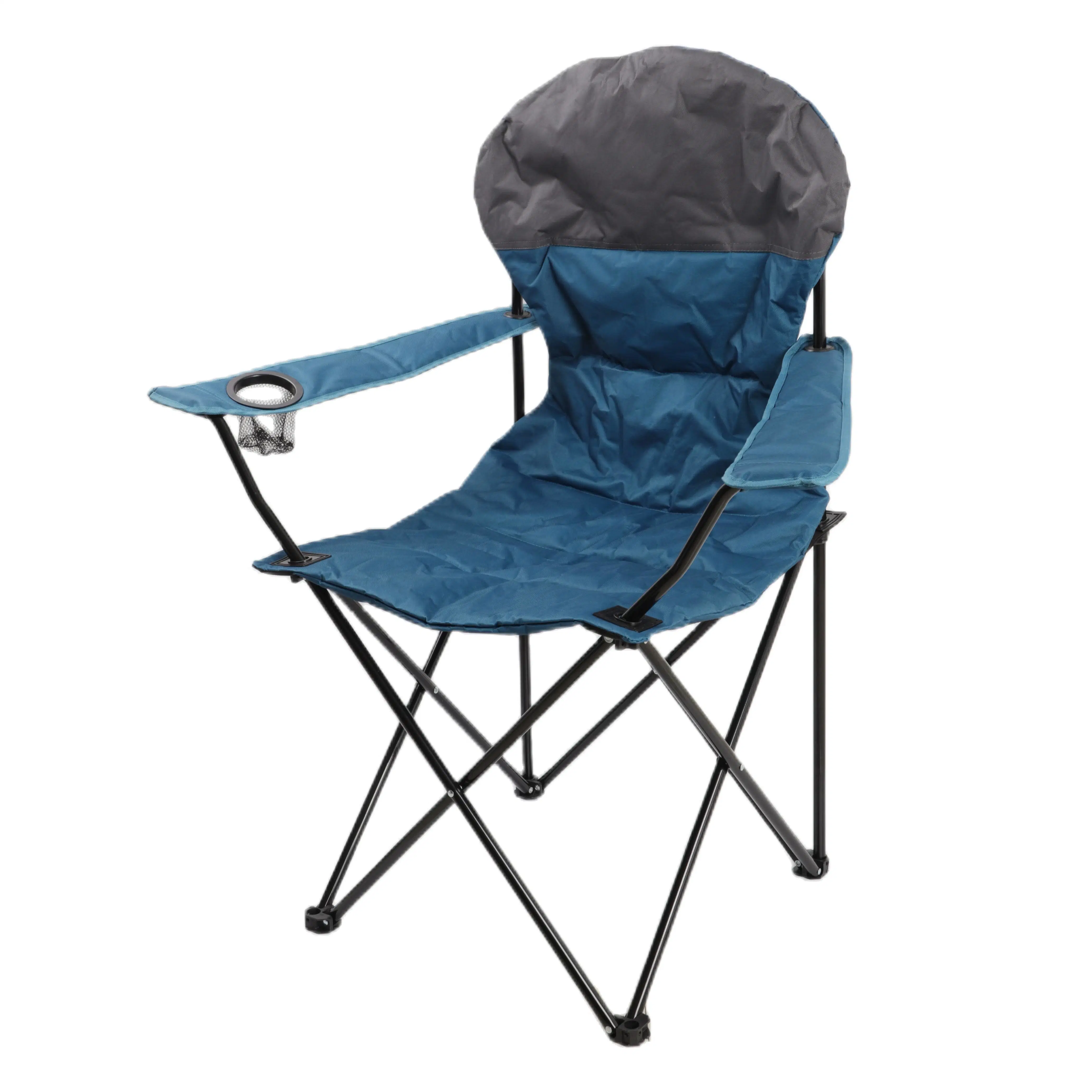 Chaise de camping d'extérieur pliable géant en toile