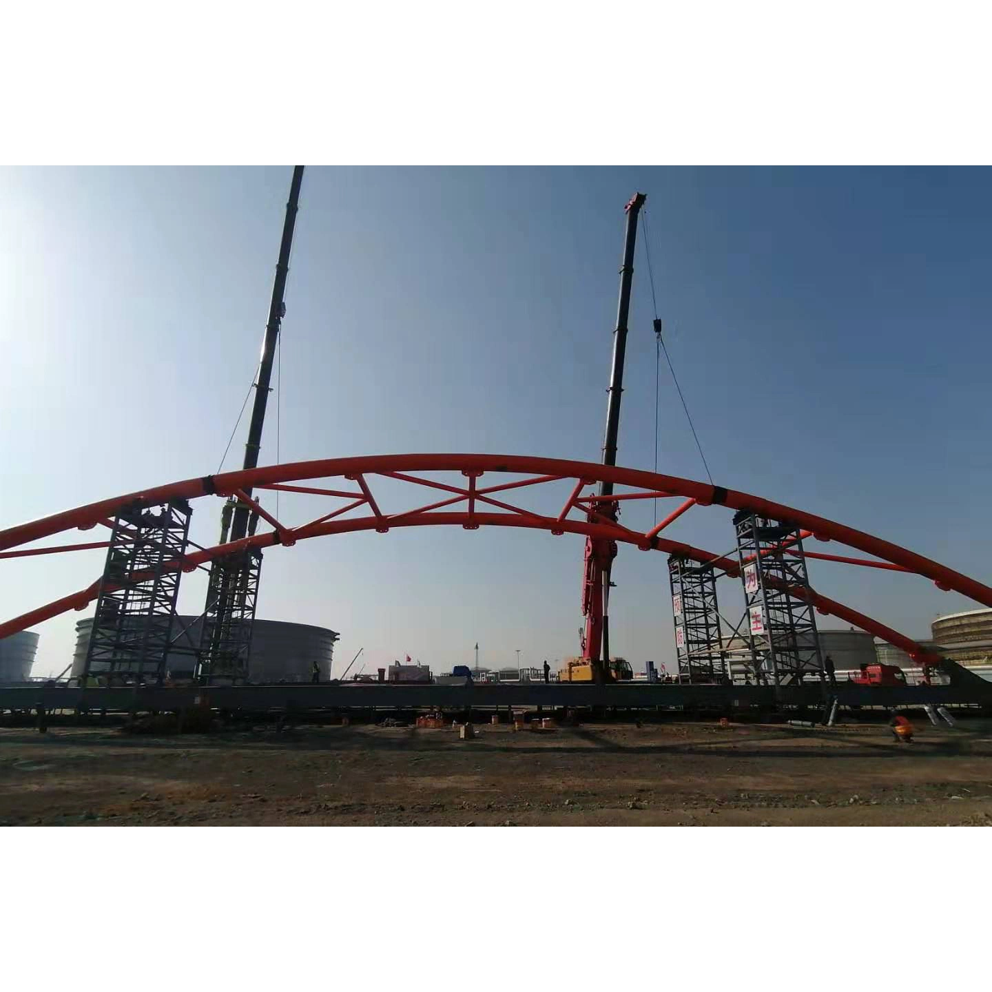 Prefabricated Steel Structure Bridge Sample