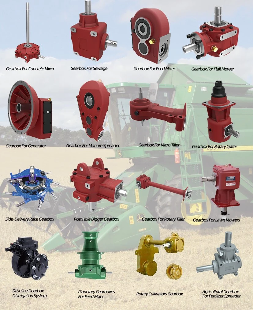 Agricultural D-7A/D-7b Sprayer Gearbox for Pesticide Spraying