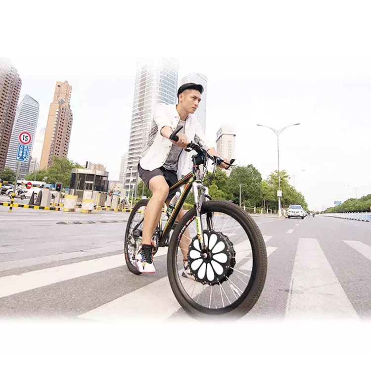 36V Electric Bike Conversion Kit with Battery All in One Wheel with LED Display Bike Conversion Kit