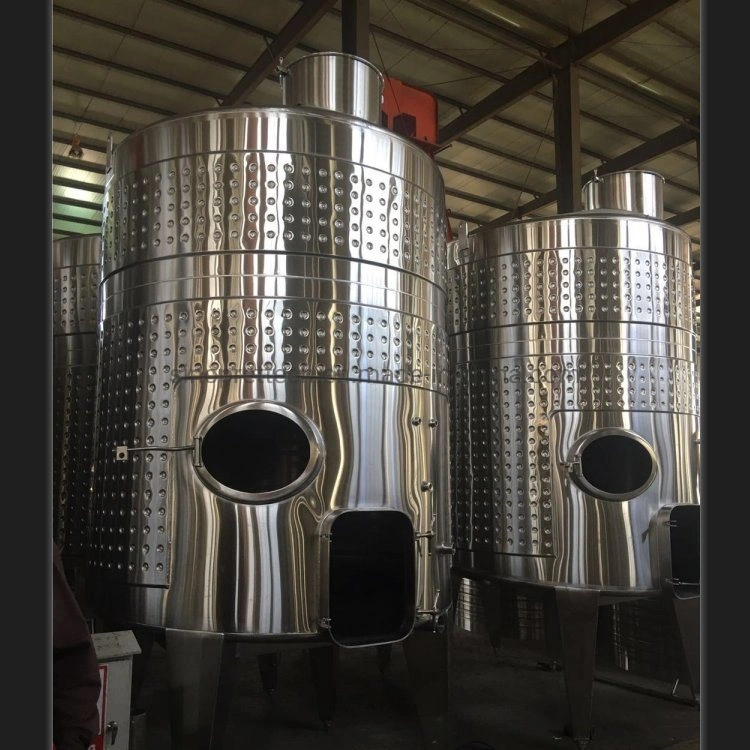 SS304 Vertical Pump Over Fermenter Beer Wine Fermentation Vessel Tank