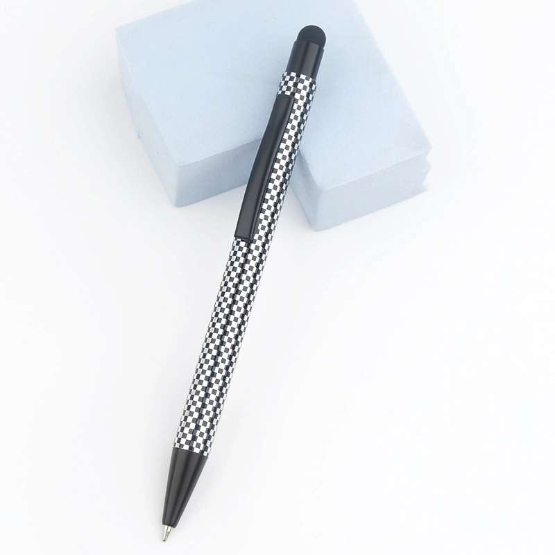 Personnaliser logo Classic écran promotionnel stylet Touch Stylus Metal ball Pen