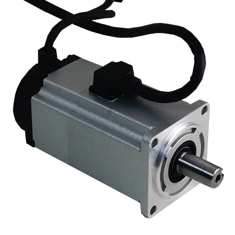 3000rpm AC Servomotor com Freio 3000mm das linhas de alimentação de linhas do codificador das Linhas de Freio