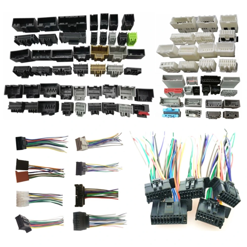 16 Pin Automotive Male Female ISO Wiring Harness Connectors