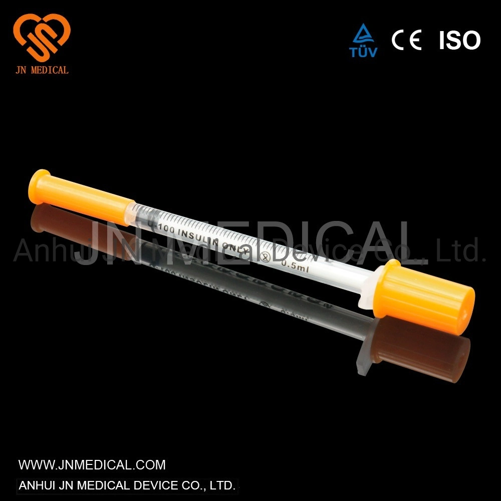 Best Selling Plastic Sterile Disposable Insulin Syringe with Needle