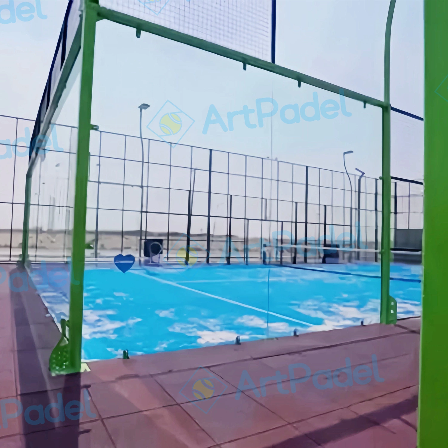 Top Quality Sport Used Panoramic Padel Court