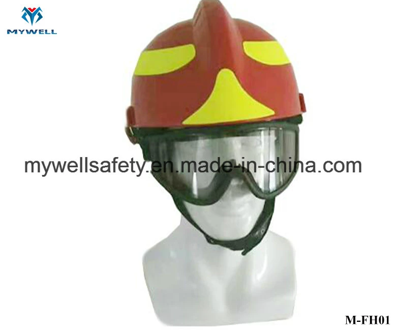 M-Fh01 2018 Hot Selling Fire Fighting Custom Size Safety Helmet