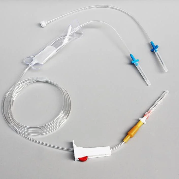 Transfusion Giving Set Eto Sterilized Blood Transfusion Set with Precise Filter