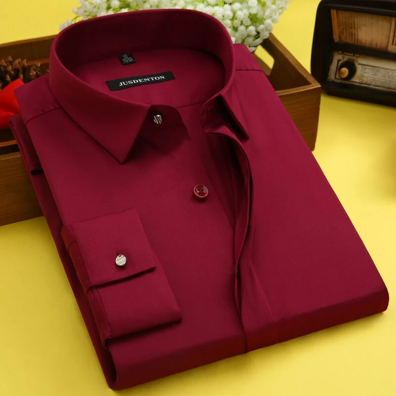 for Slim Customized Groom Men&prime; S Business Shirts Tailored Custom Men Shirt OEM