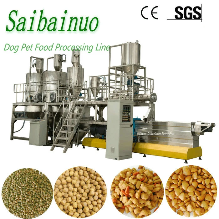 100-3000kg/h Sec Humide automatique industrielle Pet Animaux chien chat La fabrication des aliments Les aliments pour poissons d'extrudeuse Making Machine Usine de traitement de ligne de production Maker