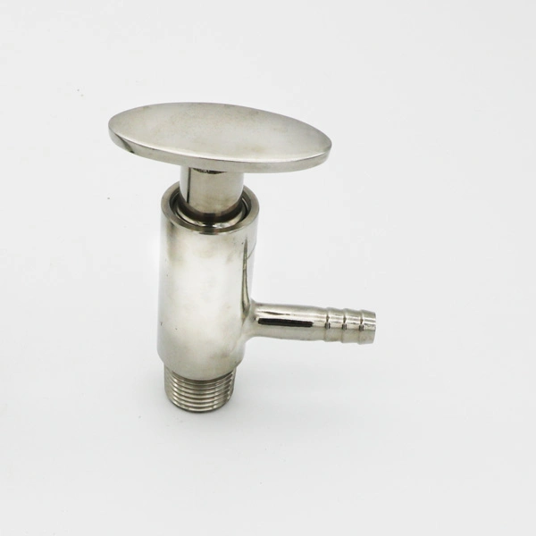 Cheap Sanitary Stainless Steel Valve Sample Cock Valve with Wheel