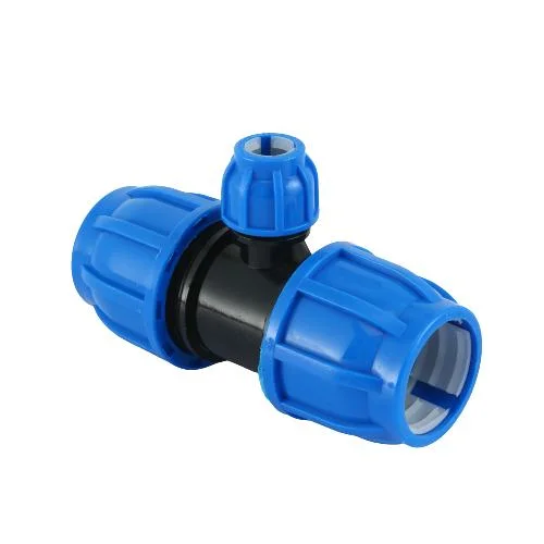 PVC Variable Diameter Three-Way Ball Valve Compression Fittings