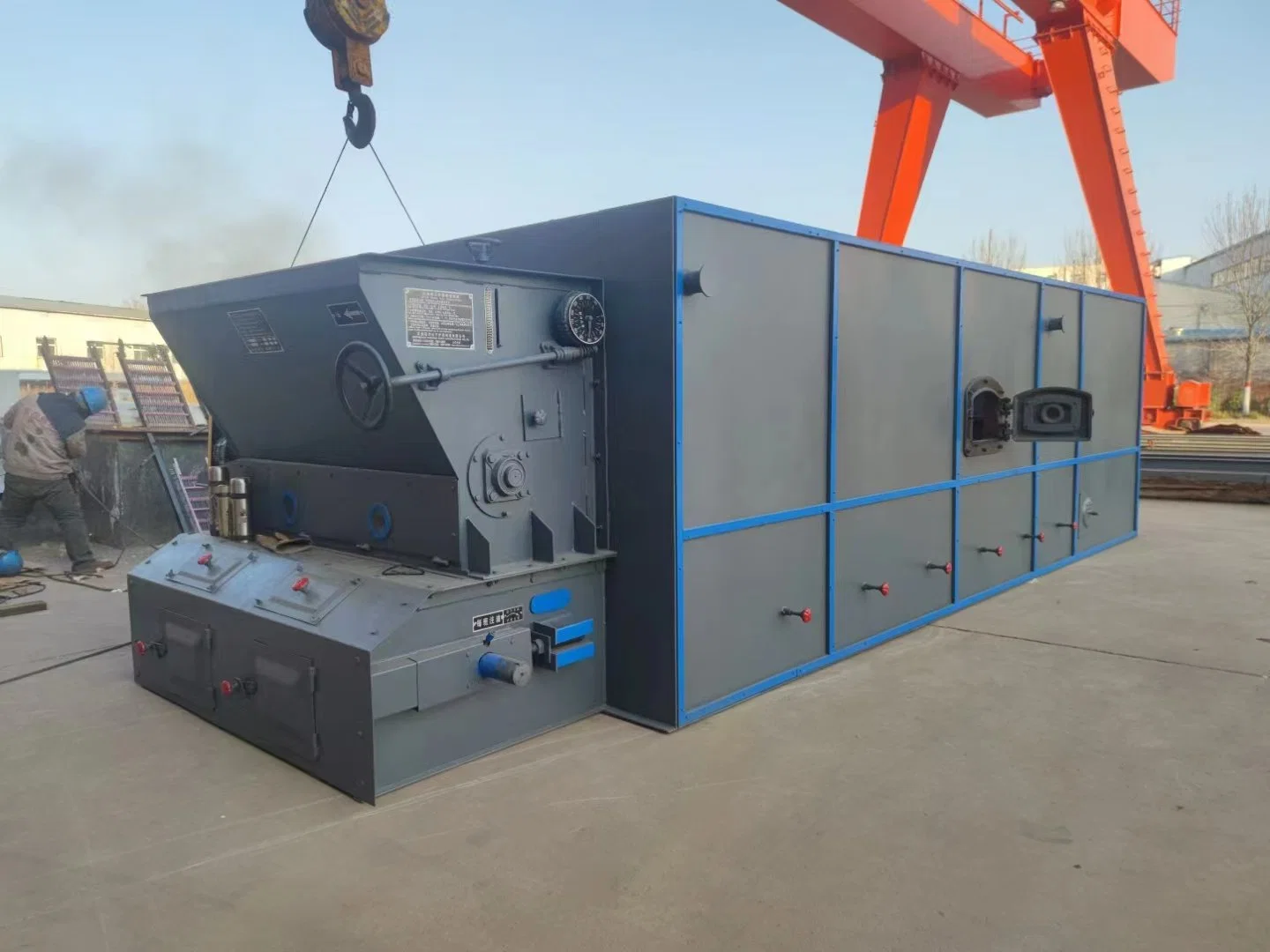 Dzl Coal Biomass Wood Fired Steam Generator for Pellet Mill