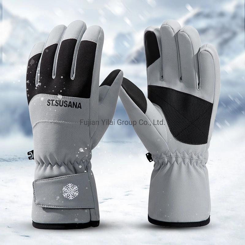 OEM High quality/High cost performance  Outdoor Snow Touch Waterproof Motorcycle Driving Warm Winter Men Windproof Ski Gloves
