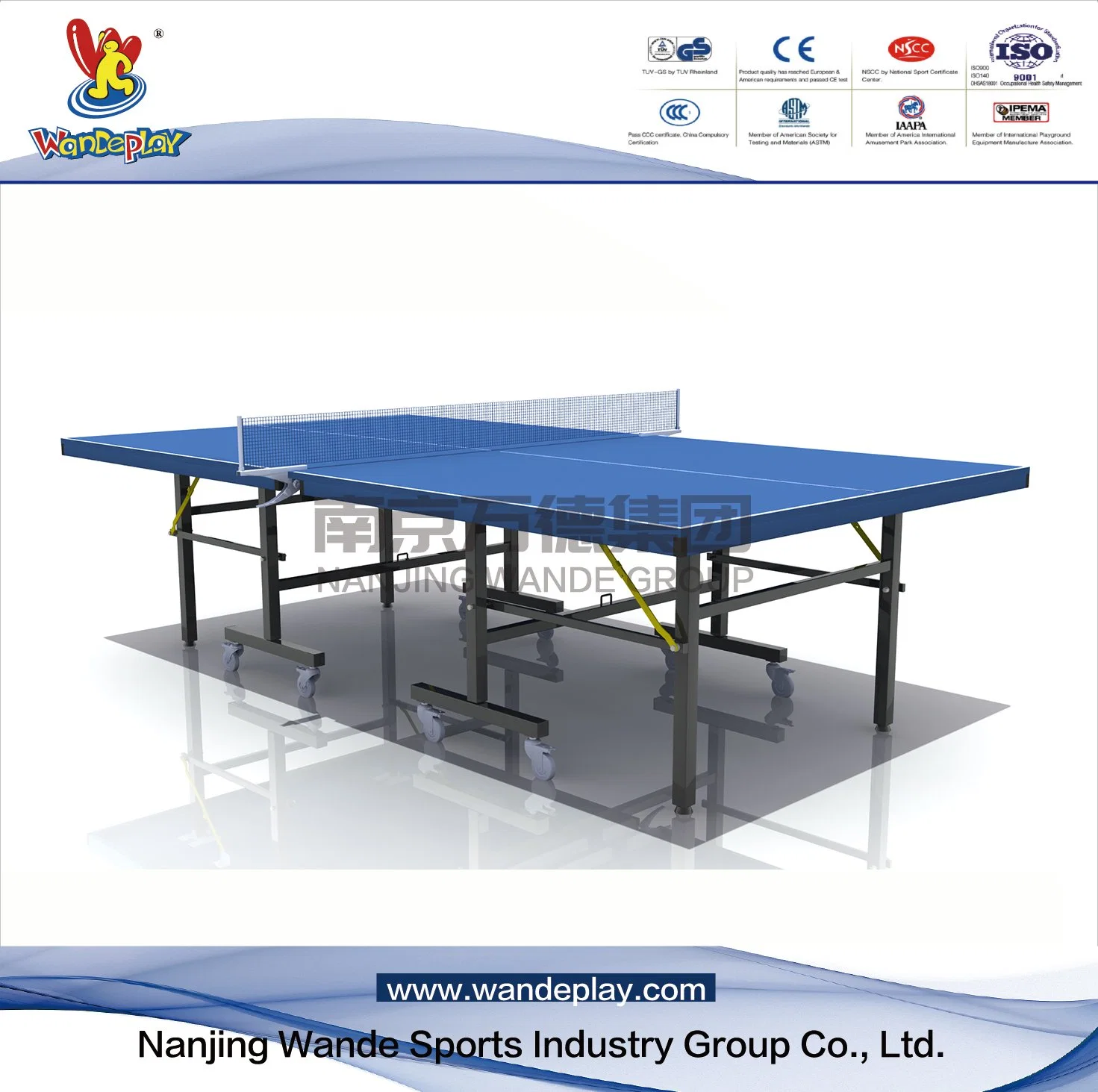 Sport Goods Gym Equipments Commercial Indoor Table Tennis for Wd-1006h1