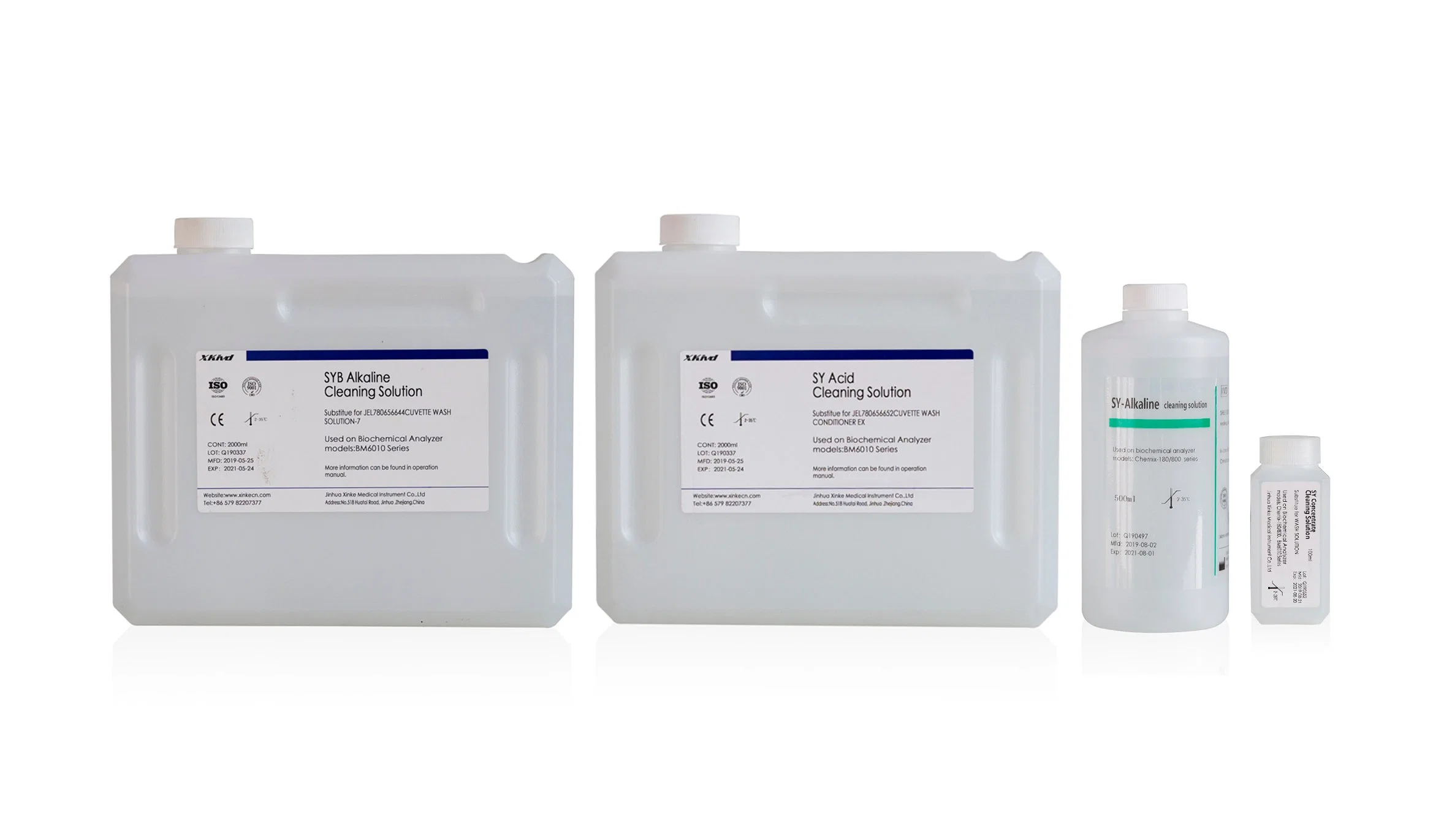 Sysdex Chemix 180/800 Biochemistry Cleaner Wash Solution Reagents genéricos