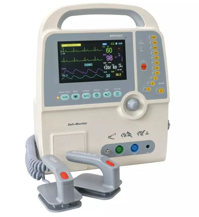 Emergency Room Clinictop Aed Portable Defibrillator with 12 Lead ECG