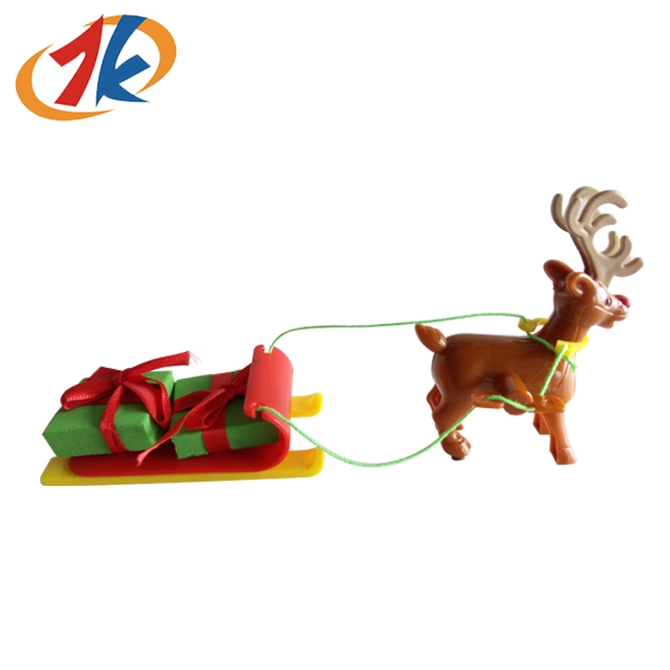 Promotional Christmas Plastic Deer Gift Toy for Kids