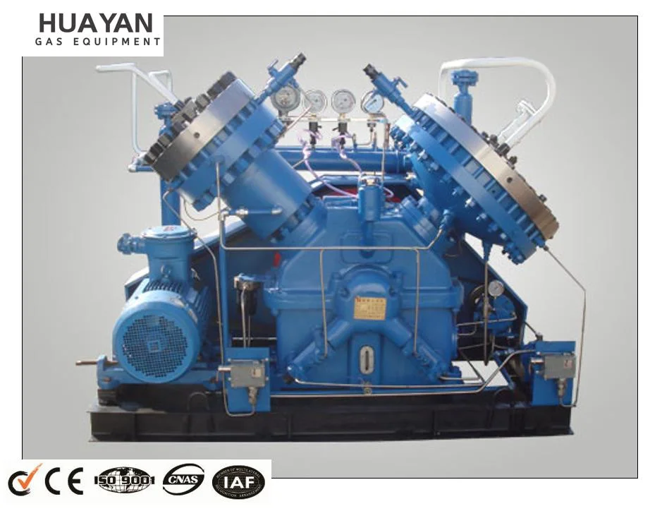 100% Oil Free CNG Station Natural Air Booster Compressed Diaphragm Compressor