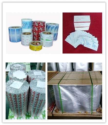 Toalhetes de papel alumínio/Série Gel para papel de alumínio/Eye Colar para papel de alumínio