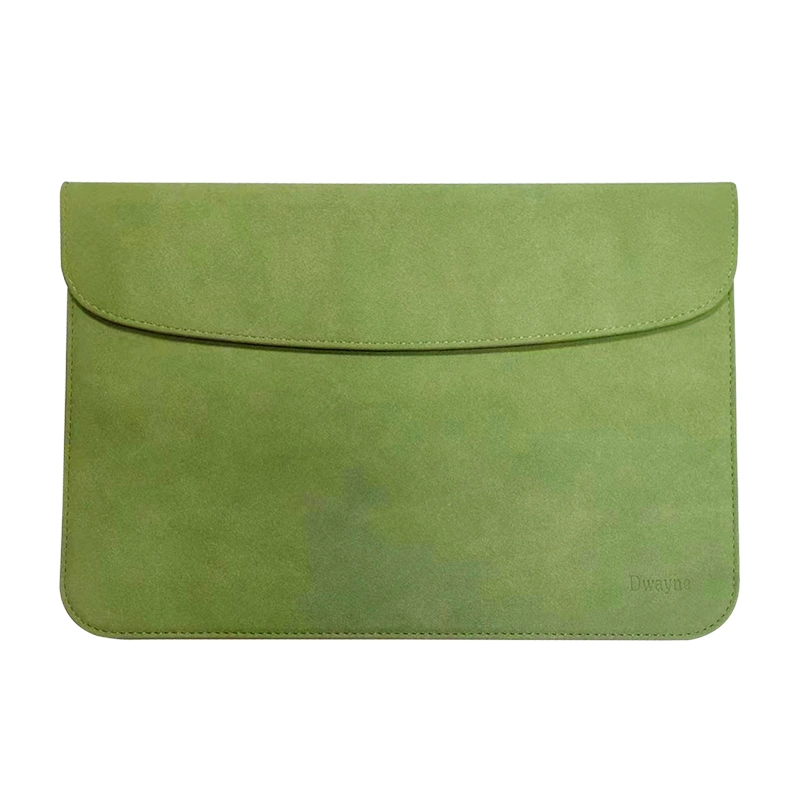 Fashionable PU Leather Laptop Sleeve Case Pouch Bag for MacBook Huawei