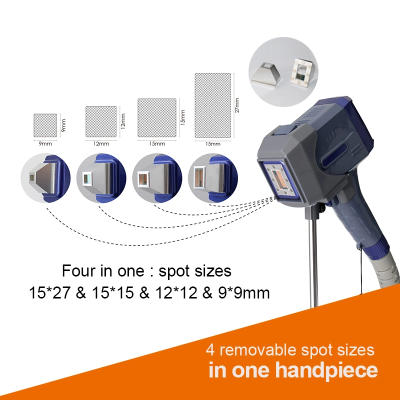 High Power Haarentfernung gekoppelter No Channel 808nm Diodenlaser Haarentfernung