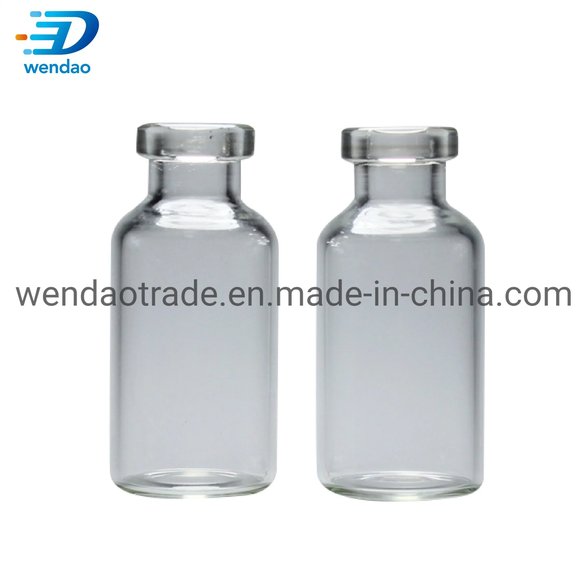 Pharmaceutical 2ml 4ml 5ml 6ml 7ml 8ml 10ml 15ml 20ml 30ml Clear Amber Glass Tubular Vials Injection Sterile Test Tube Vial