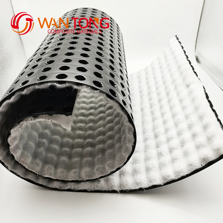 100% HDPE Geomembrane Composite Drainage Board