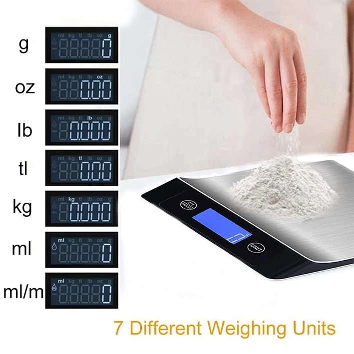 Stainless Steel Portable Mini 5kg Food Weight Scale